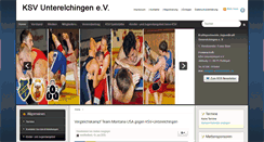 Desktop Screenshot of ksv-unterelchingen.de